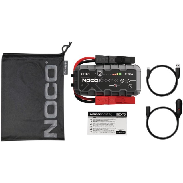 Booster Lithium GBX75 Noco - 12V/2500A référence fournisseur 31360025